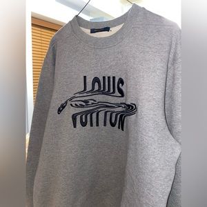 Louis Vuitton Grey Sweatshirt - Mens